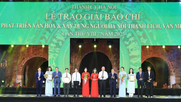 Tôn vinh tác phẩm báo chí về văn hóa Hà Nội